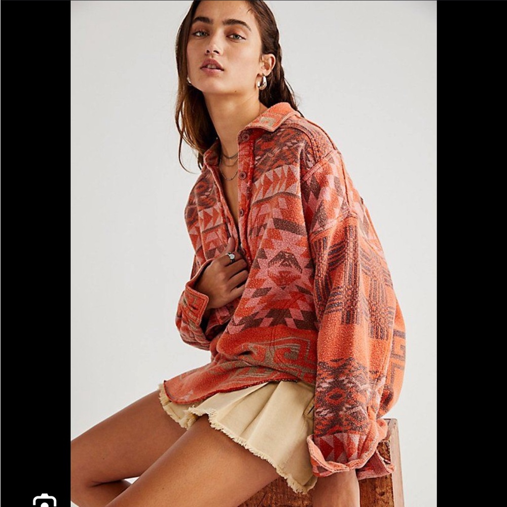 We the Free Arizona Sky Pullover Cotton Aztec